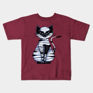 Mummy cat Kids T-Shirt